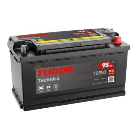 tudor 95ah 800a|Tudor Tudor TB950 Car Battery 95Ah 800A Technica Range.